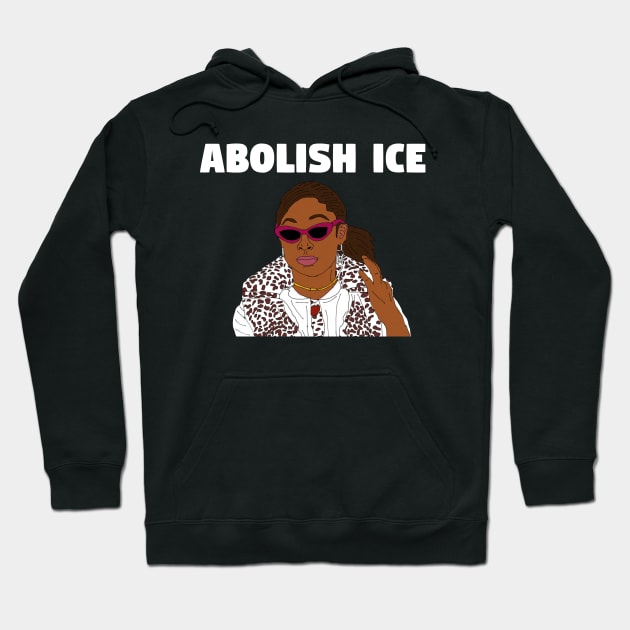 Abolish ICE Hoodie by PlanetWeirdPod